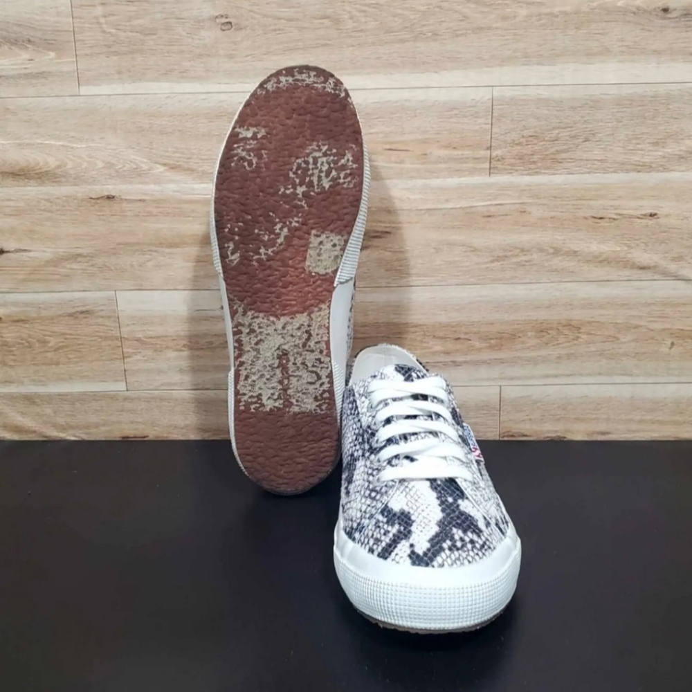 Superga 2750 Cotu Snake Print Shoes Women's Size 8 - Picture 10 of 11